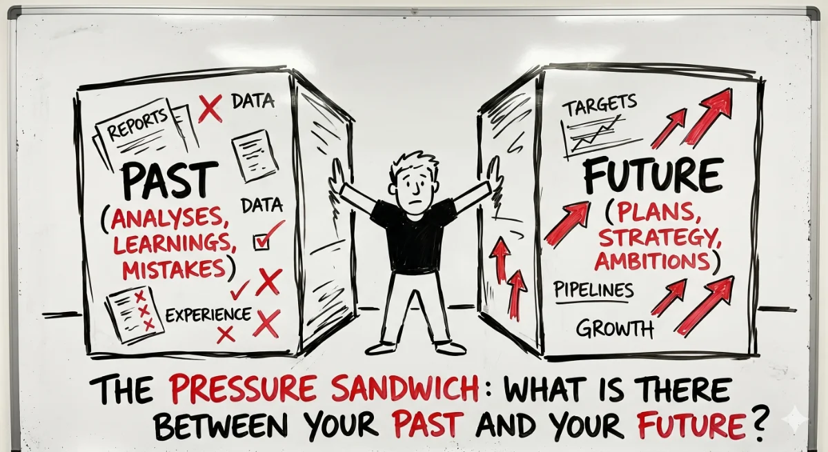 Image for The Pressure Sandwich: What Is There Between Your Past and Your Future?